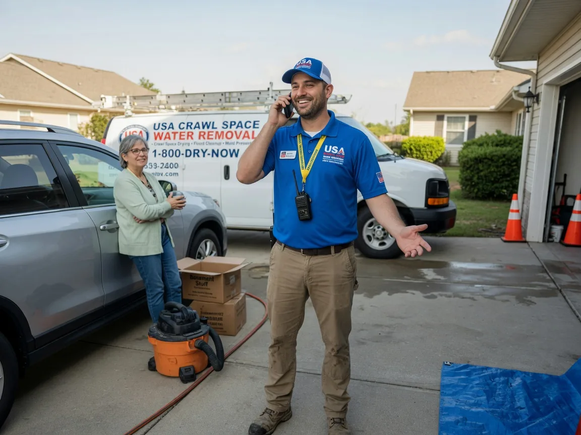 Crawl Space Water Removal Califon, NJ FAQs
